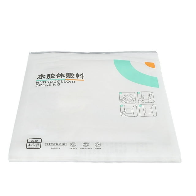 Wound Care Bandage, Multifunctional Super Slim 5PCS Hydrocolloid Wound Dressing for Bathing
