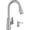 Spot Resist Stainless, variant on Moen Inc Moen Edwyn Single Handle Pull-Down Kitchen Faucet with Soap Dispenser