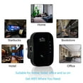 WIQUOKETT 300Mbps WiFi Extender Signal Booster Wireless Dual Band