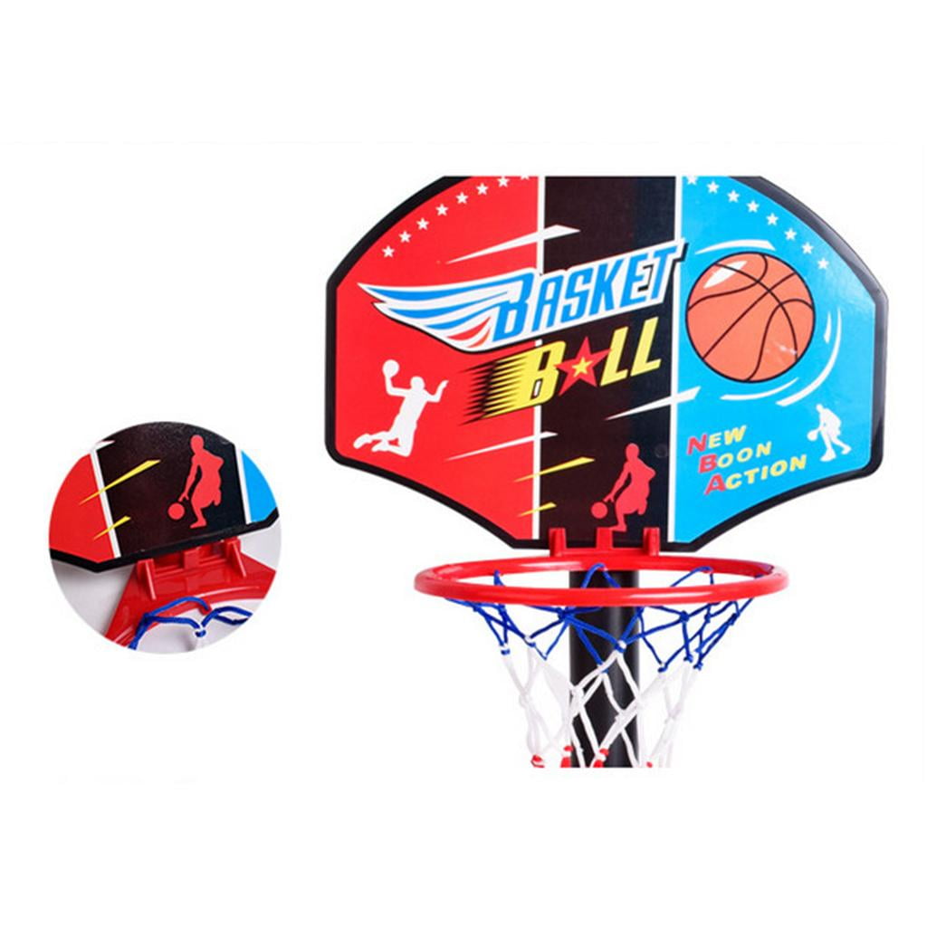 Dualoai Portable mini basketball hoop 40-108cm basketball stand kids basketball hoop