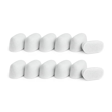 Nispira Premium Water Ion Exchange Resin Filters Replacement for Kitchenaid Espresso Machine KES6551 Series, 12 Pack