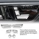 thumbnail image 3 of Cubierta de interruptor de botón de ajuste de asiento de coche, pegatina decorativa embellecedora para Mercedes Benz CE GLK GL ML, 3 of 5