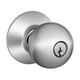 thumbnail image 1 of Cerradura de entrada Schlage F51CSVORB626 Satin Chrome Orbit, 1 of 1