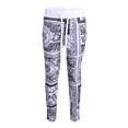 thumbnail image 5 of Men's Luxury Track Suits 2 Piece Sweatsuit Set ST552 - White - Small, 5 of 6