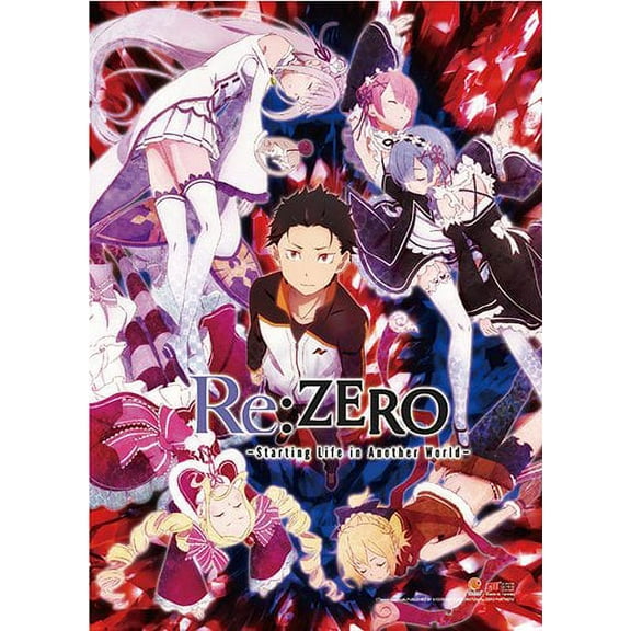 Re Zero Wall Scroll, Poster One Size Multicolor