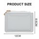 thumbnail image 2 of Cartera con tarjetero de 2 uds., bolsillo frontal de cuero minimalista, tarjetero para hombres y mujeres MFZFUKR BST3053987-1, 2 of 5