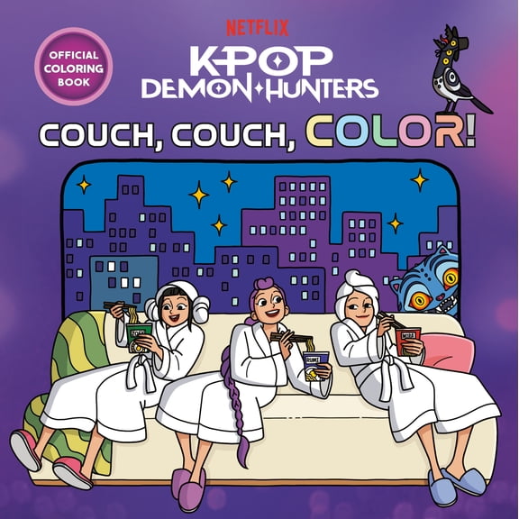 KPop Demon Hunters: Couch, Couch, Color! Official Coloring Book (Paperback)