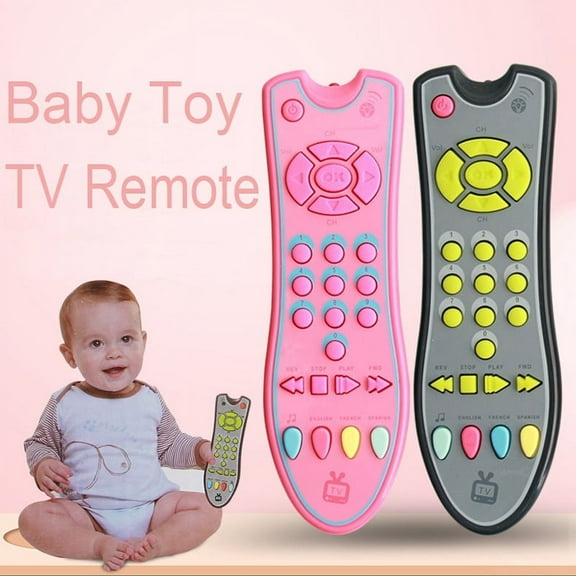 GYDEK Baby Music TV Remote Control, Early Educational Electric Numbers Learning Toys, Baby Music TV Remote Control Educational Electric Numbers Learning Toy