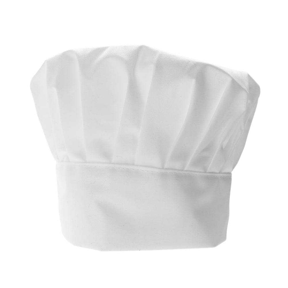 Unisex Kitchen Chef Hat Adjustable Elastic Baker Cap Cooking Catering Tool 