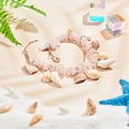 thumbnail image 6 of Natural Sea Shell Beads Kits Spiral Shell Cowrie Shell Trumpet Shell Ark Shell Snail Shell Seashell Color 7~40x3~22x3~15mm 175g/box, 6 of 6