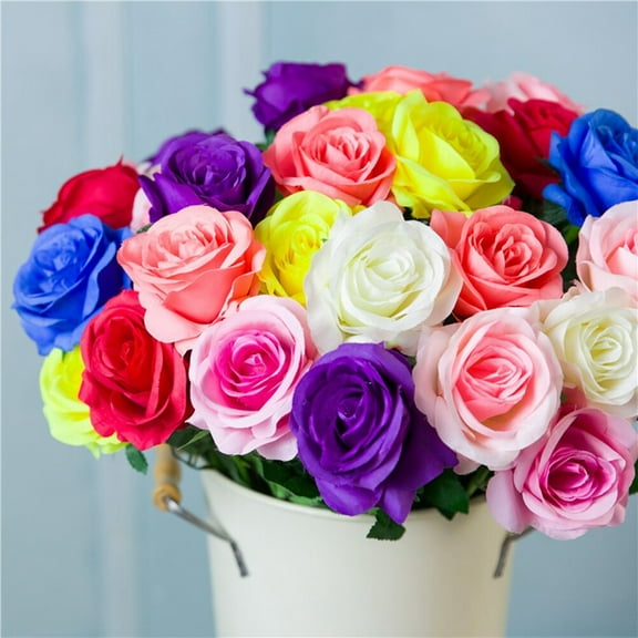 ULTNICE 1 Set Simulated Flower Artificial Roses for Centerpiece Home Decorations