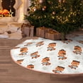 thumbnail image 5 of Sikiie Cute Little Pirate Red Panda Christmas Tree Skirt, Christmas Tree Decorations, Christmas Decor, Tree Mat Decoration(30-48IN)-48", 5 of 6