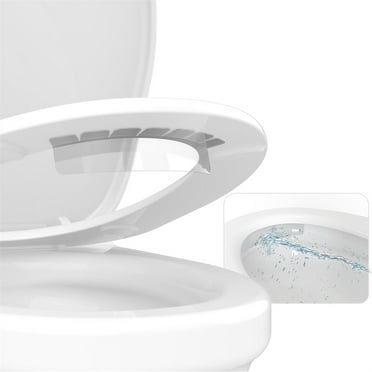 NOGIS 4 Pcs Pee Guard for Toilet Seat, Potty Training Pee Splash Guard for Kids, Toilet Splash Guard Prevents Kids and Adult from Peeing Splash - Upgrad Super Stickiness