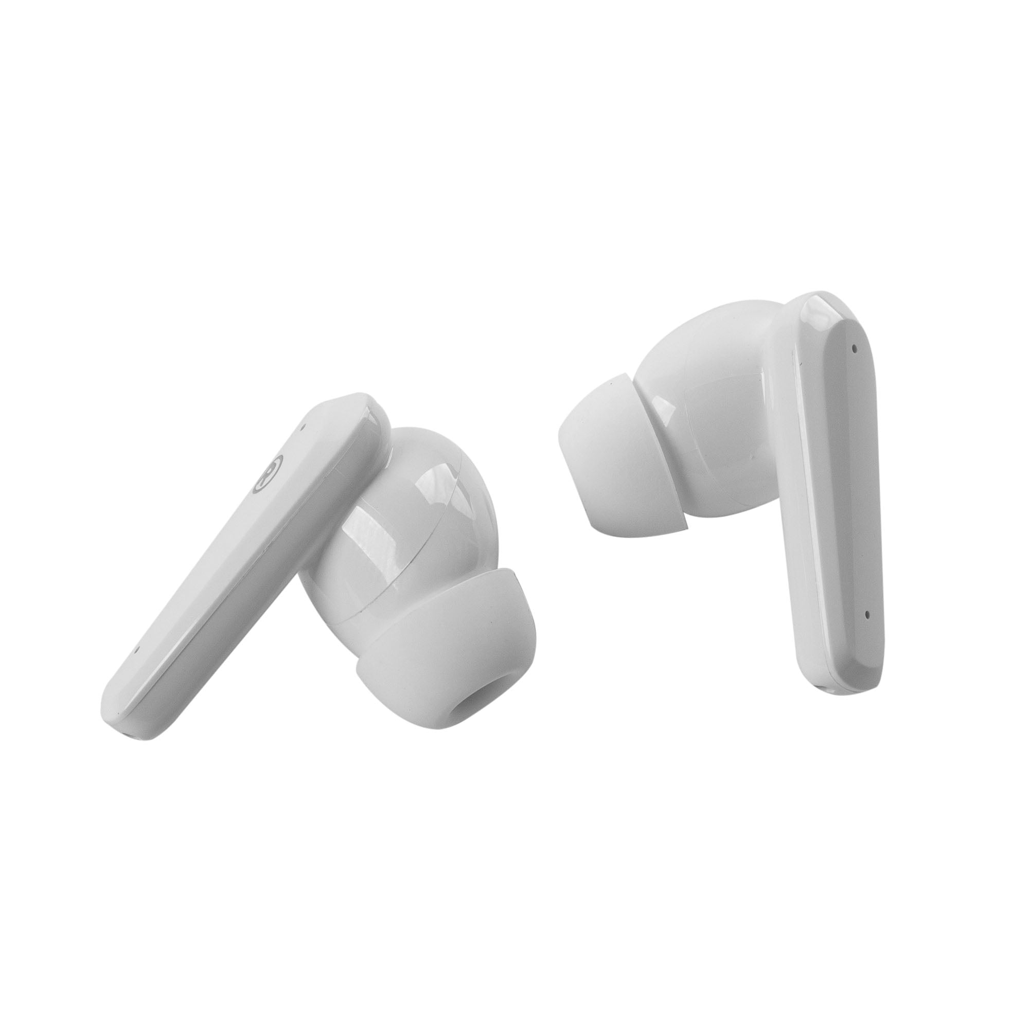 RadioShack Wireless Earbuds, Active Noise Cancelling, ENC IPX5 Water Resistant Bluetooth Headphones with 380MAH Battery, White