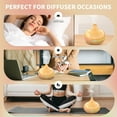 thumbnail image 6 of Aroma Diffuser for Essential Oil Large Room Office Essential Oil Diffusers for Home Kids  Cool Mist humidifier for Bedroom Quiet with Ambient Light Waterless Auto Off Aromatherapy, 6 of 6