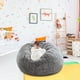 thumbnail image 4 of Funda para silla de salón o sofá | Funda circular grande de terciopelo | Manta elástica de tela para oficina, dormitorio y decoración del hogar | 150 cm x 75 cm | Cierre de cremallera | 1 pieza, 4 of 4