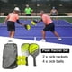 thumbnail image 3 of 2 raquetas de palas de pepinillo + raqueta deportiva ligera de 4 bolas (verde) Ndcxsfigh Nuevos Originales, 3 of 8