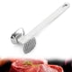 thumbnail image 3 of Herramienta de martillo ablandador de carne (2 piezas)/libra para ablandar bistec, carne de res, aves de corral, plano, liso, aplana el filete, libra de carne, grado comercial, 3 of 5