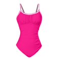 thumbnail image 6 of MSJUHEG Swim Suits for Women 2025,Womens Tankini Bathing Suits,Swimsuits for Women 2025,Cross Back,High Waisted Bikini Sets for Women,Tummy Control Bathing Suits,High Cut Hot Pink M, 6 of 6