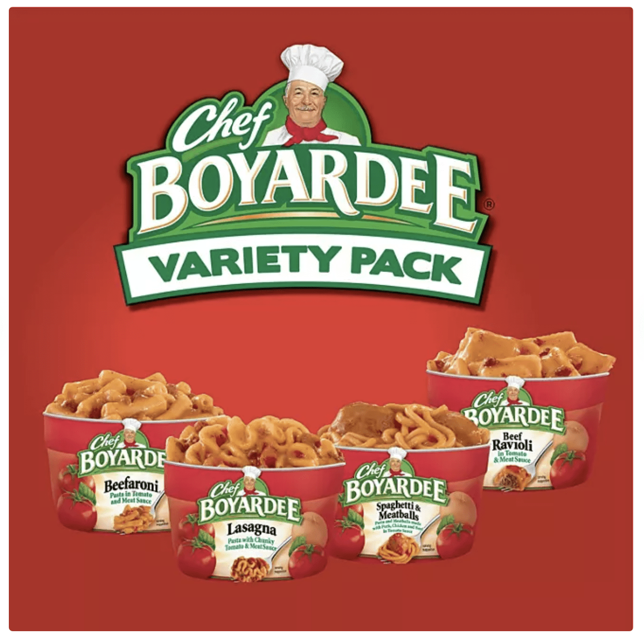 Chef Boyardee Variety Pack 7.5 oz., 12 pk.