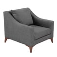 thumbnail image 2 of Sillón Lanson 1 Plaza Gris Oscuro, 2 of 8