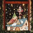 thumbnail image 3 of Pegatinas decorativas navideñas Pegatinas navideñas de copos de nieve Año nuevo, 3 of 5