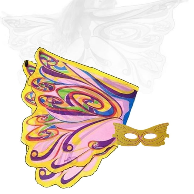 Disfraz Hugo Ala de Vestuario Mariposa para Fiesta Cosplay