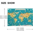 thumbnail image 7 of Dreamtimes Jigsaw Puzzles Artwork Gift for Adults Teens World Map Animals Wooden Puzzle Games, 1000 Pieces, 7 of 7