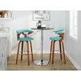 thumbnail image 2 of Gardenia 30" Fixed-Height Bar Stool, Bar Chairs, Swivel Bar Stools, Bar Stools Set of 2, 2 of 6