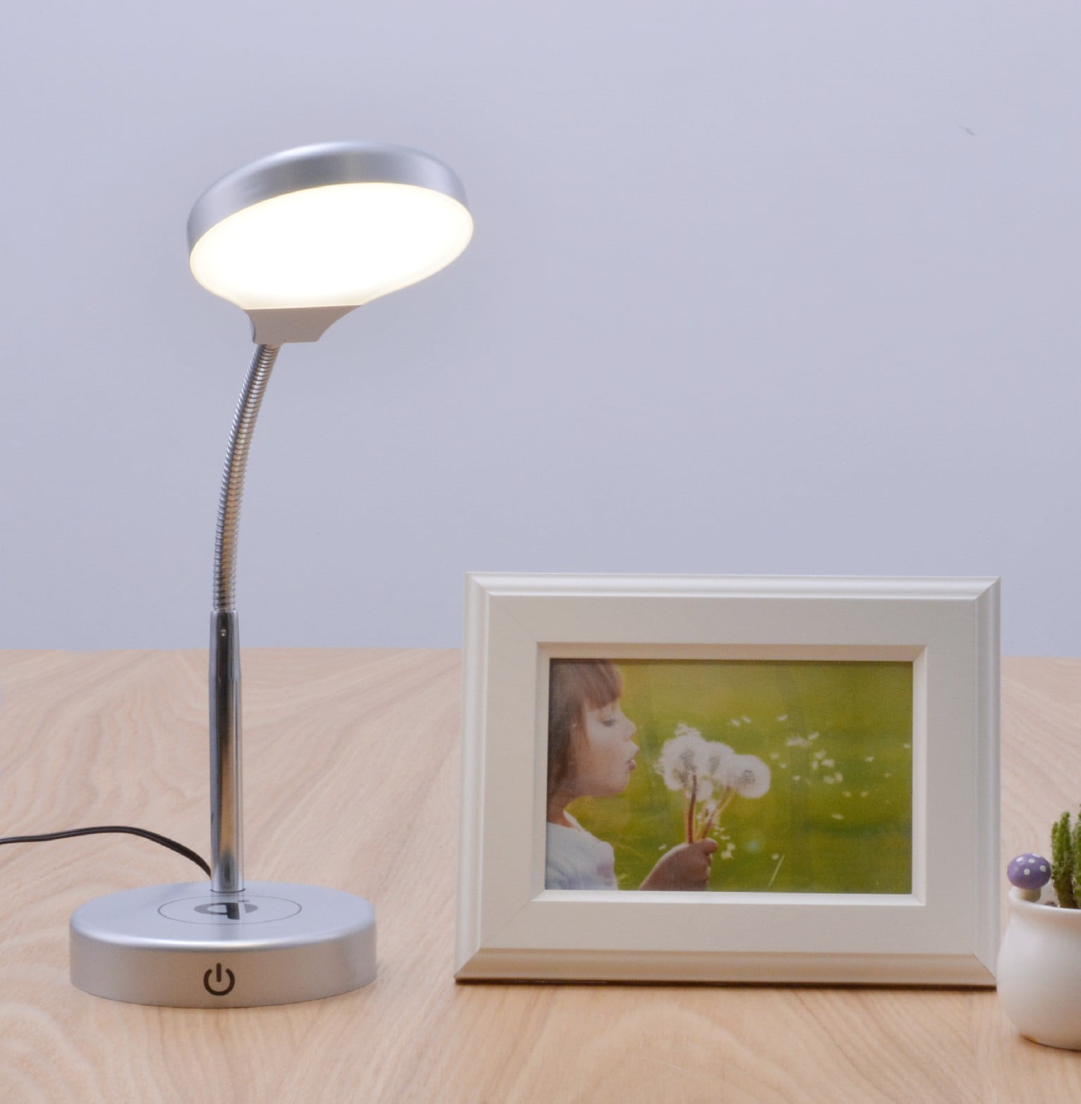 mainstays led wireless charging desk lamp instructions