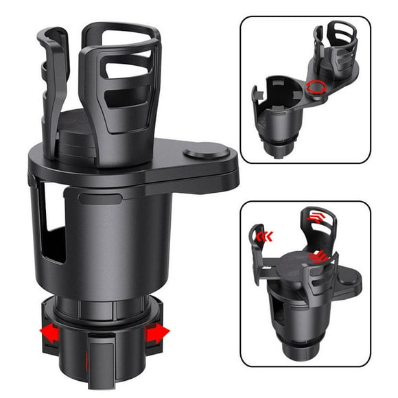 PFDDRW Car Cup Holder Multifunctional Rotatable Car Water Cup Holder Car Drink Holder