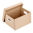thumbnail image 5 of OUNONA Stationary Organiser Office Storage Bins File Carton Container, 5 of 8