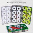 thumbnail image 1 of Juego de tablas de línea principal de pesca Línea de pesca Placas de bobinado giratorias Equipo de pesca FLhrweasw Nuevo, 1 of 7