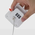thumbnail image 2 of CHOK 2pcs Refrigerator Locks Refrigerator Door Locks Fridge Locks Freezer Combination Locks, 2 of 7