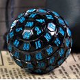 thumbnail image 5 of Cusdie 45MM 100 Sided Polyhedral D&D Dice, Single D100 Game Dice for Dungeon and Dragons, 5 of 5
