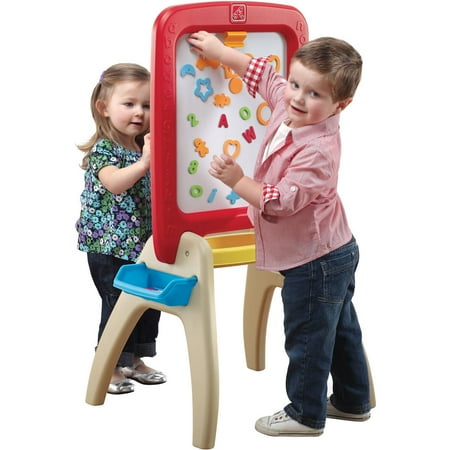 Step2 All Around Easel for Two, Red