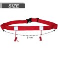 thumbnail image 2 of 2 Pieces Race Number Belt with 6 Gel Loops for Running Cycling Triathlon Marathon, 2 of 5