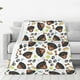 thumbnail image 1 of Balery Rottweiler Manta de Felpa Suave y Acogedora – Cobija de Franela Aterciopelada para Cama, Lavable y Cálida para Sofá, Mascotas, Transpirable-80"x60", 1 of 7