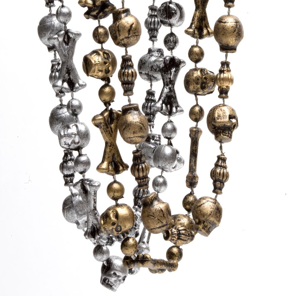 skull bead necklace