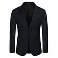 thumbnail image 5 of COOFANDY Mens One Button Casual Blazer - Sport Coat Business Suit Jacket, 5 of 6