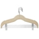 thumbnail image 1 of 5/10 Uds perchas para ropa con Clips móviles terciopelo ultrafino estante antideslizante falda pant yeacher  beis 5 piezas, 1 of 7