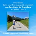 thumbnail image 4 of Entrenador de tenis, soporte para pelotas de tenis con cuerda para entrenamiento en solitario, en el jardín, en el parque para niños y adultos, 4 of 6