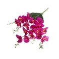 thumbnail image 2 of 5-Prong Silk Phalaenopsis Orchid , Artificial Flower for Home Decor, Wedding Centerpiece, Vase Arrangement, 1 Piece, 2 of 6