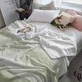 thumbnail image 3 of Sage Green Ombre Mountain Flannel Blanket for Bed, Nature Abstract Art Marble Soft Cozy Warm Couch Throw Blanket, Lightweight Fluffy Plush Bedding Blankets for Sofa Decor All Season 30"x40", 3 of 7