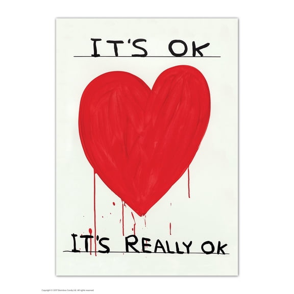 Postcard - Funny A6 Print - It's OK
