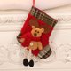 thumbnail image 5 of Bearachild Medias de Navidad Contenedor de dulces de apertura ancha Calcetines de árbol de Navidad de Papá Noel Bolsa de regalo con colgante de jardín Kits de decoración para fiestas Alce Bearachild HA070038-03B, 5 of 6