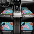 thumbnail image 4 of Salouo Tropical Jungle Flamingo for 4-Piece Floor Mats, Custom Fit Car Mats All-Weather Car Foot Mats Automotive Floor Mats for Cars, Trucks, SUVs, Vehicle Floor Liner, 4 of 7