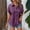 Purple, variant on Ladies' Fashionable And Casual Solid Color Batsleeved Button Short Sleeved Shirt Female Long Sleeve Shirts Dress Shirt Juniors Casual Shirts for Women Summer Tall Women T Shirts Womens plus Size