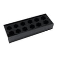 thumbnail image 3 of GUOOL Rectangular Flower Vase Acrylic Flower Vase Modern Long Rectangle Vase for Table 30x10x6.5cm 12 Hole, 3 of 9
