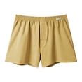 thumbnail image 4 of Men's Soft Cotton Boxer Shorts, Breathable Loose Fit Underwear, Comfortable Casual Sleep Shorts with Elastic Waist, No Ride-Up, Size L-4XL, 4 of 6